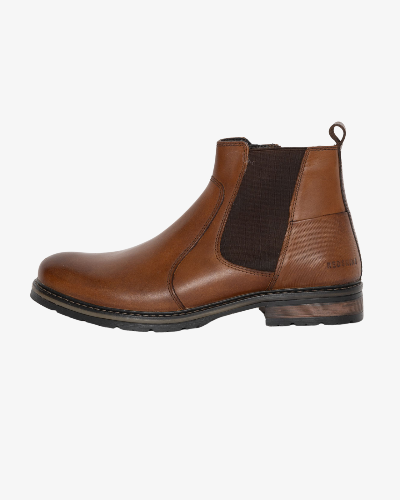 Bottines Elster grande taille cognac