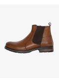 Bottines Elster grande taille cognac