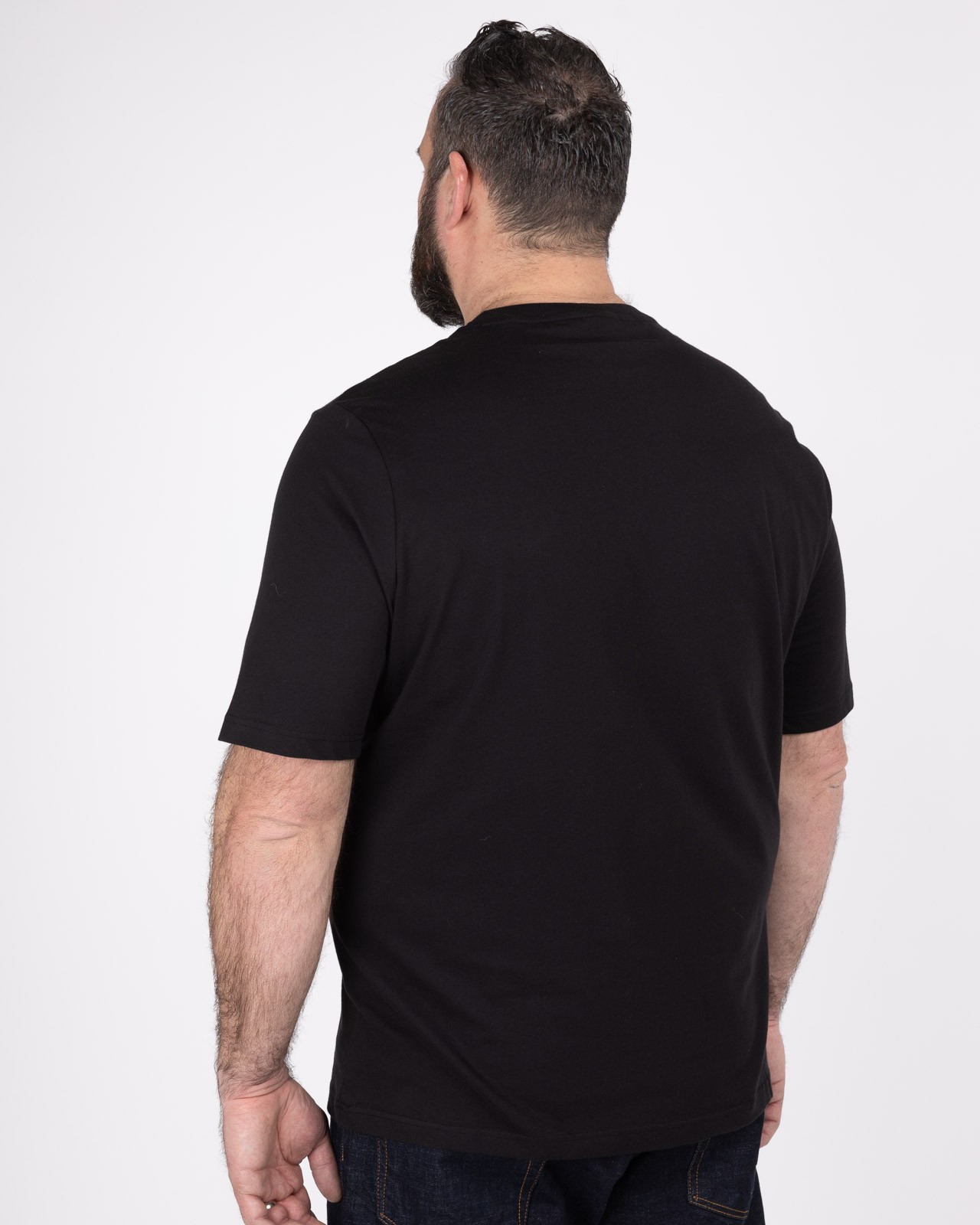 T-shirt grande taille noir