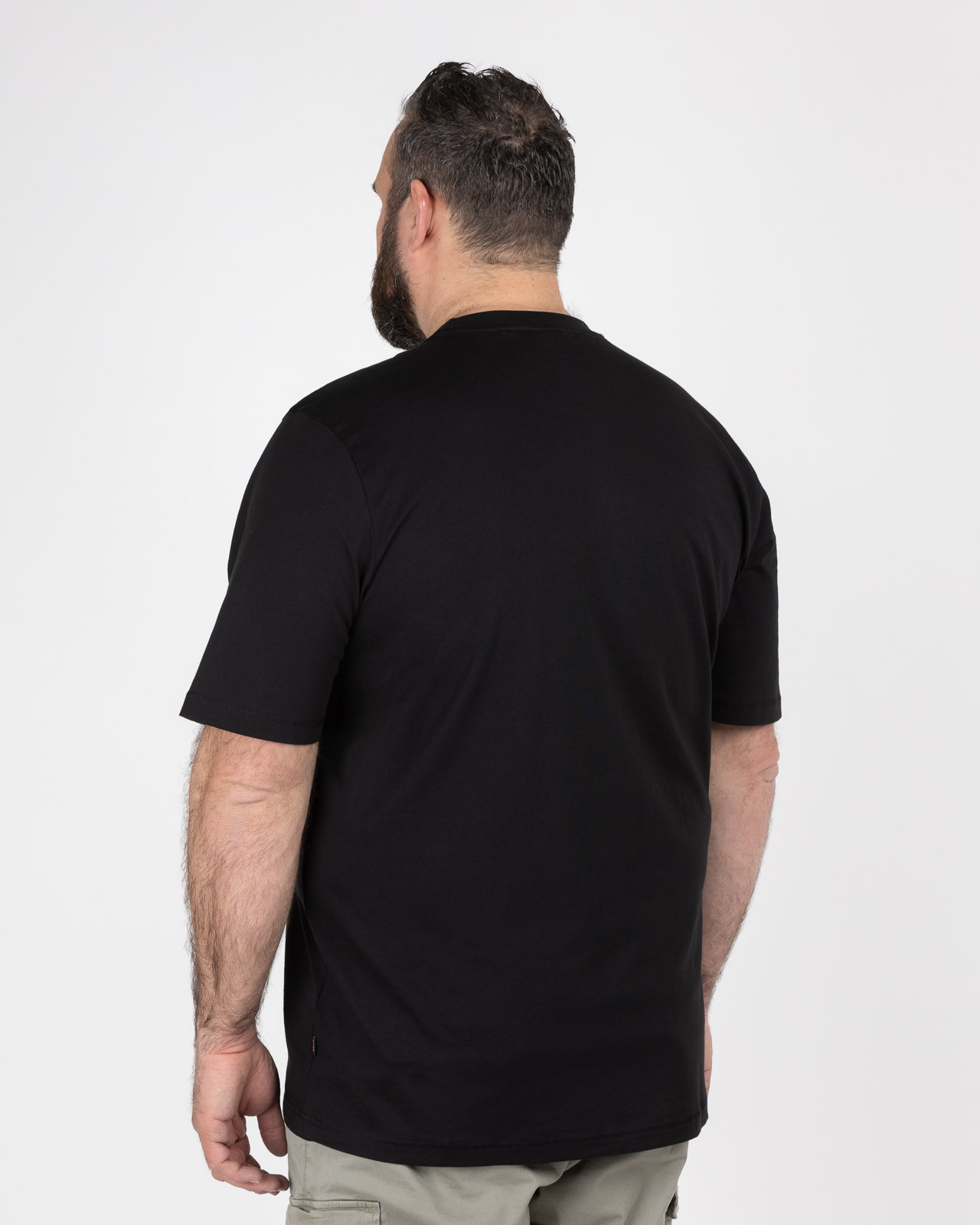 T-shirt grande taille noir