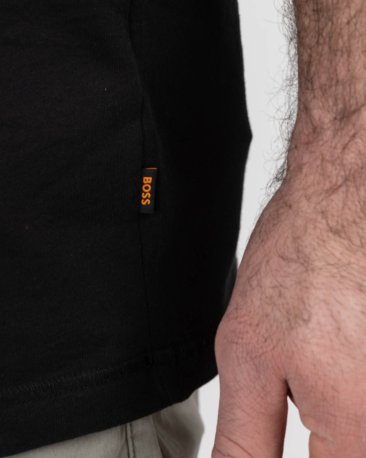 T-shirt grande taille noir