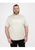 T-shirt grande taille beige