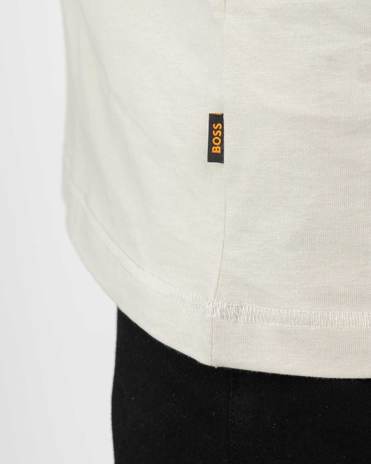 T-shirt grande taille beige