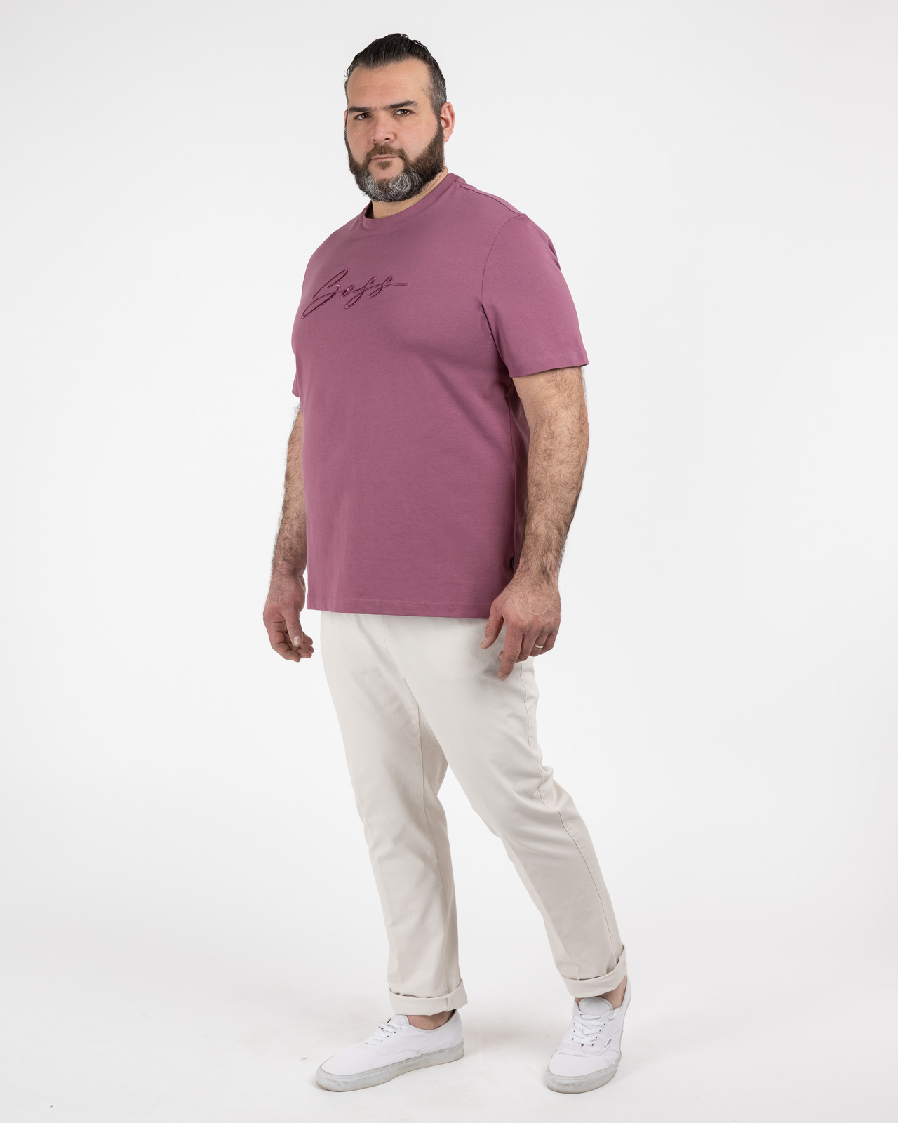 T-shirt Thompson 70 grande taille violet