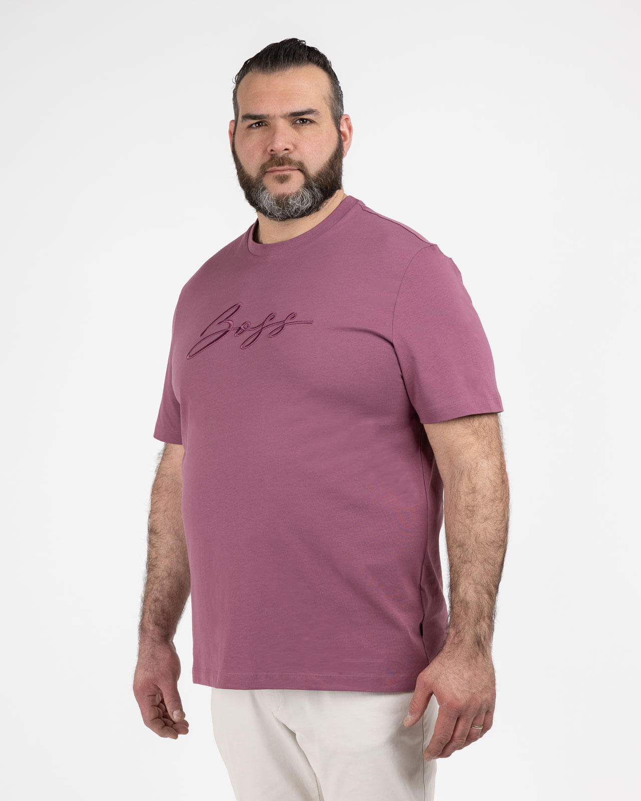 T-shirt Thompson 70 grande taille violet