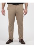 Pantalon de ville grande taille beige