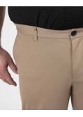 Pantalon de ville grande taille beige