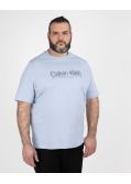T-shirt grande taille bleu ciel