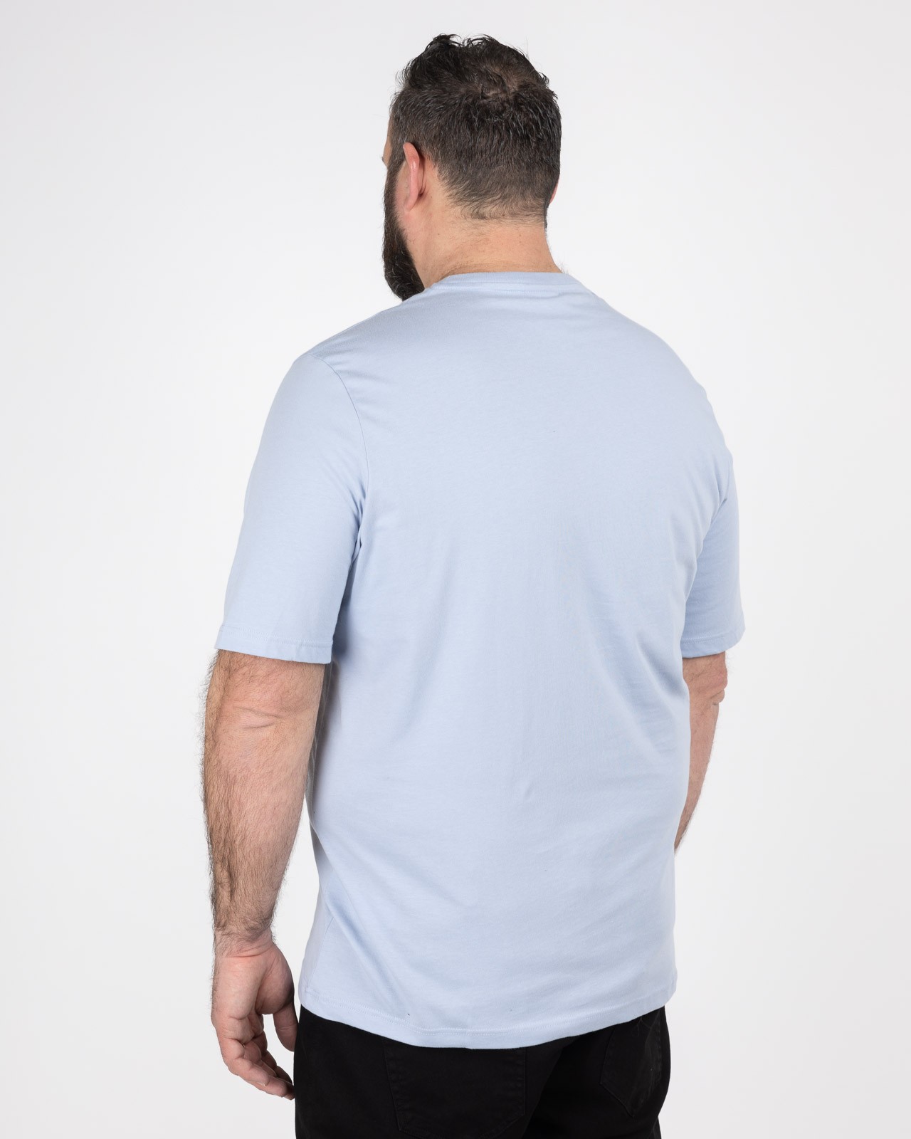 T-shirt grande taille bleu ciel