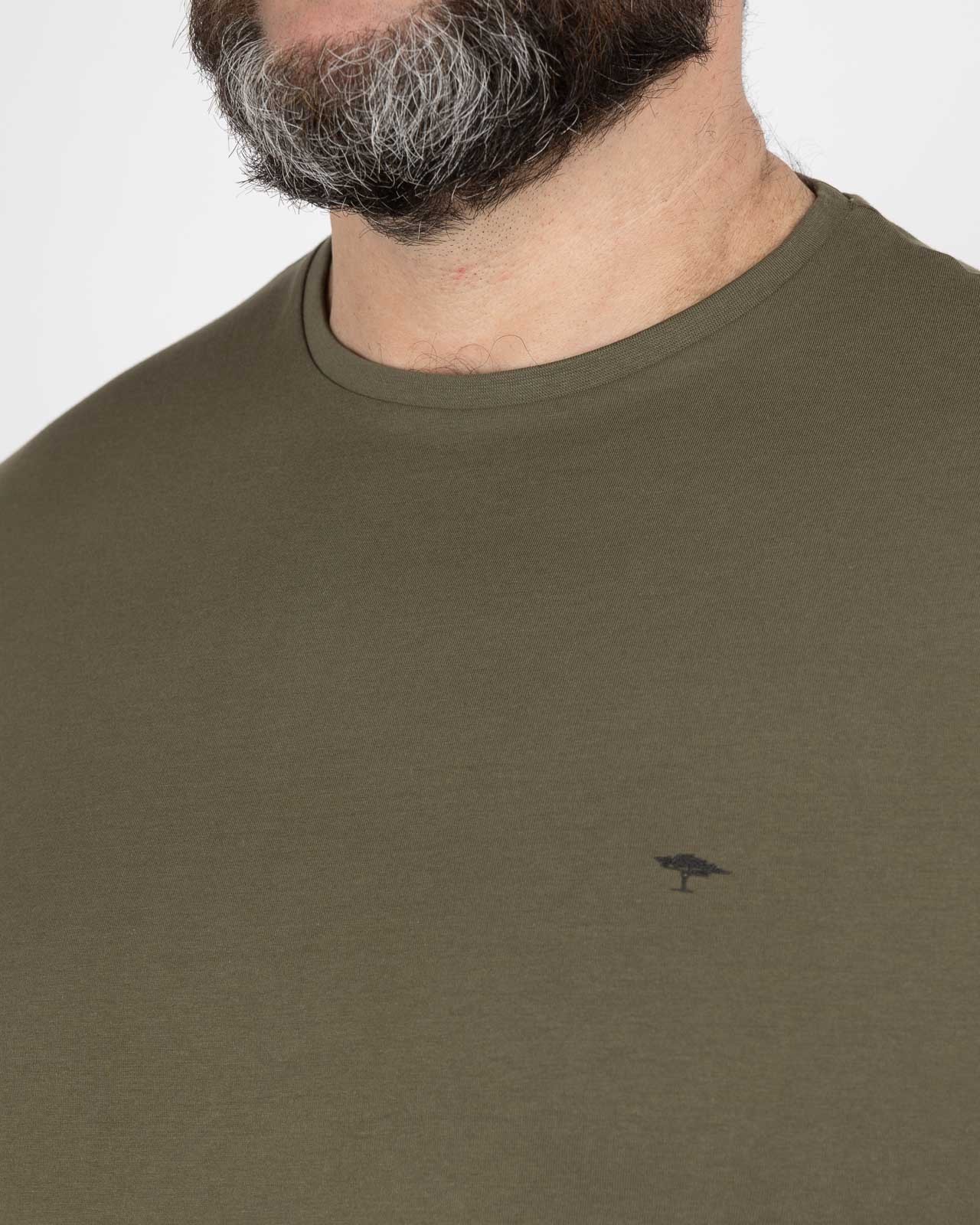 T-shirt pour homme grand vert kaki