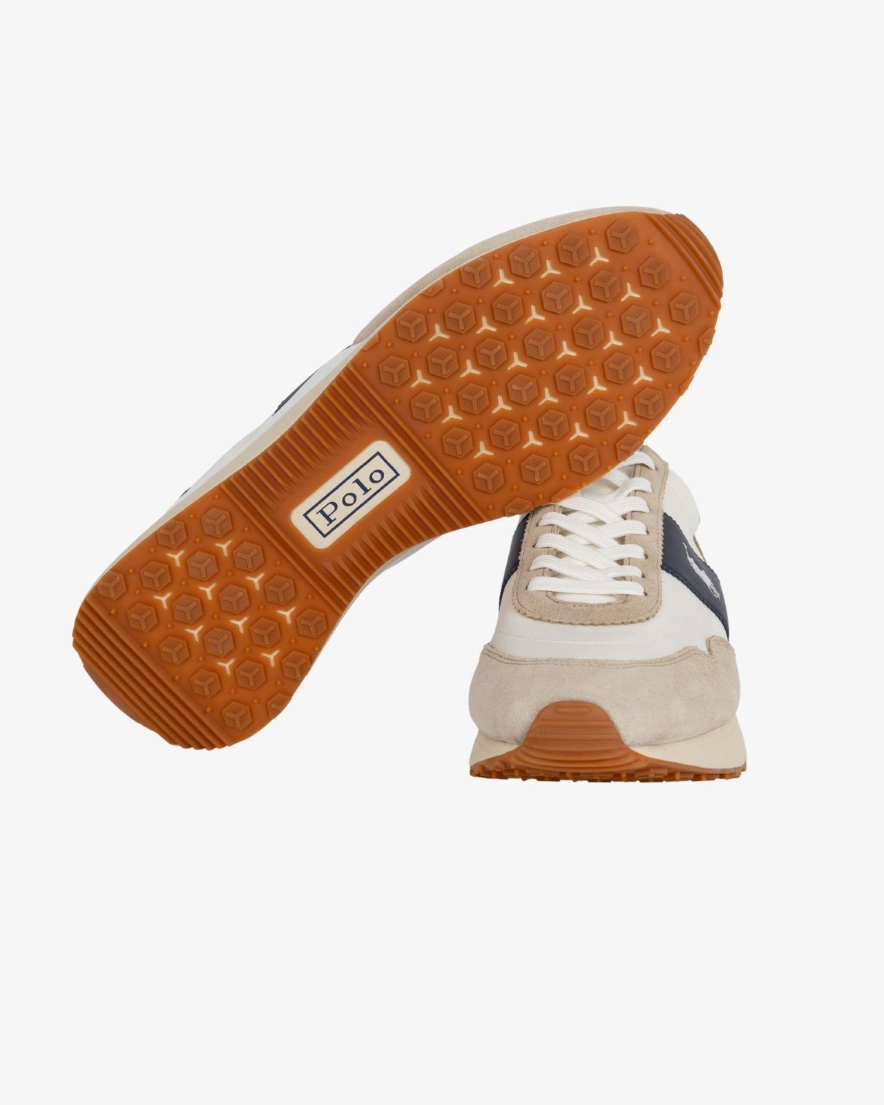Sneakers Train 89 grande taille beige