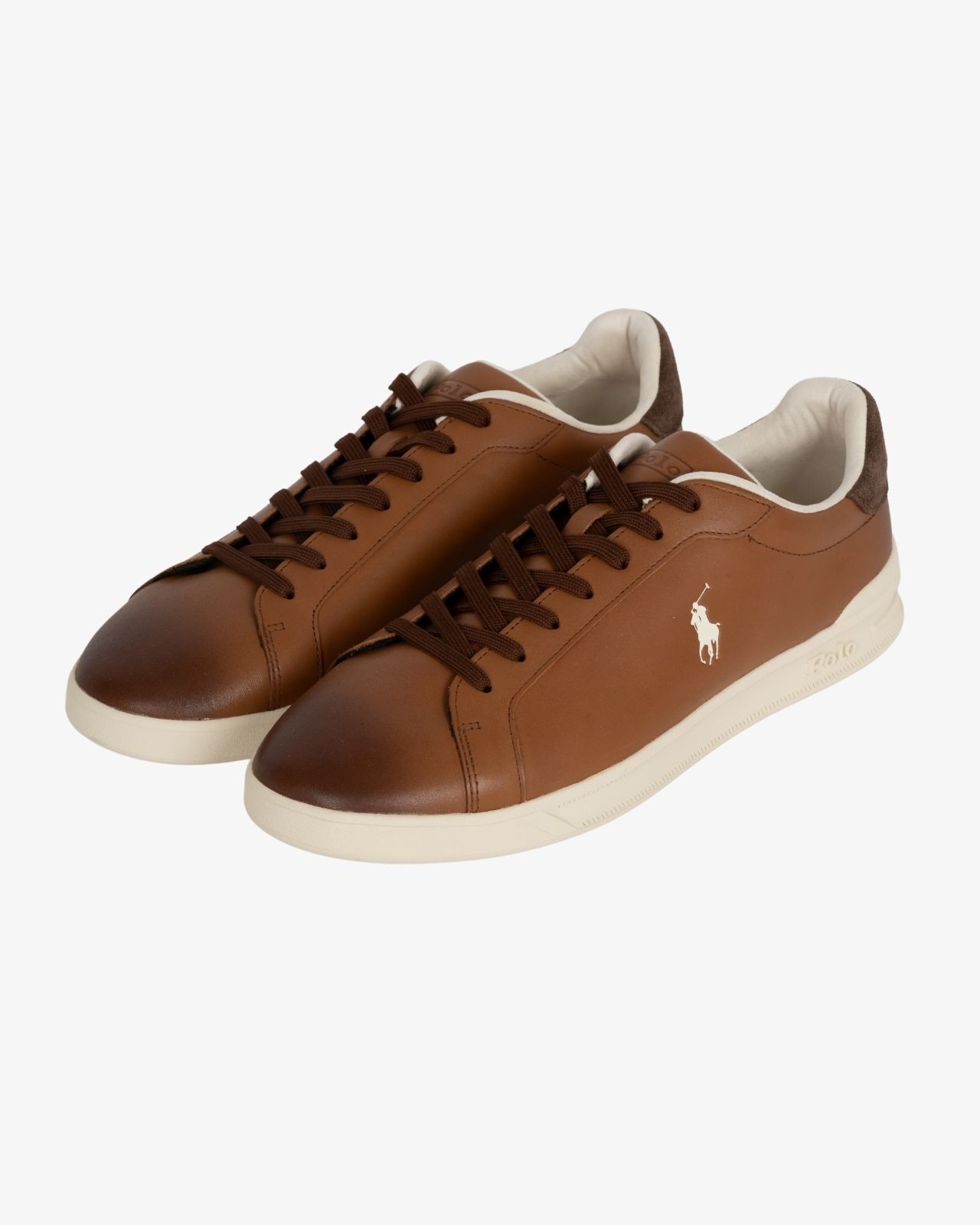 Sneakers Heritage Court grande taille marron