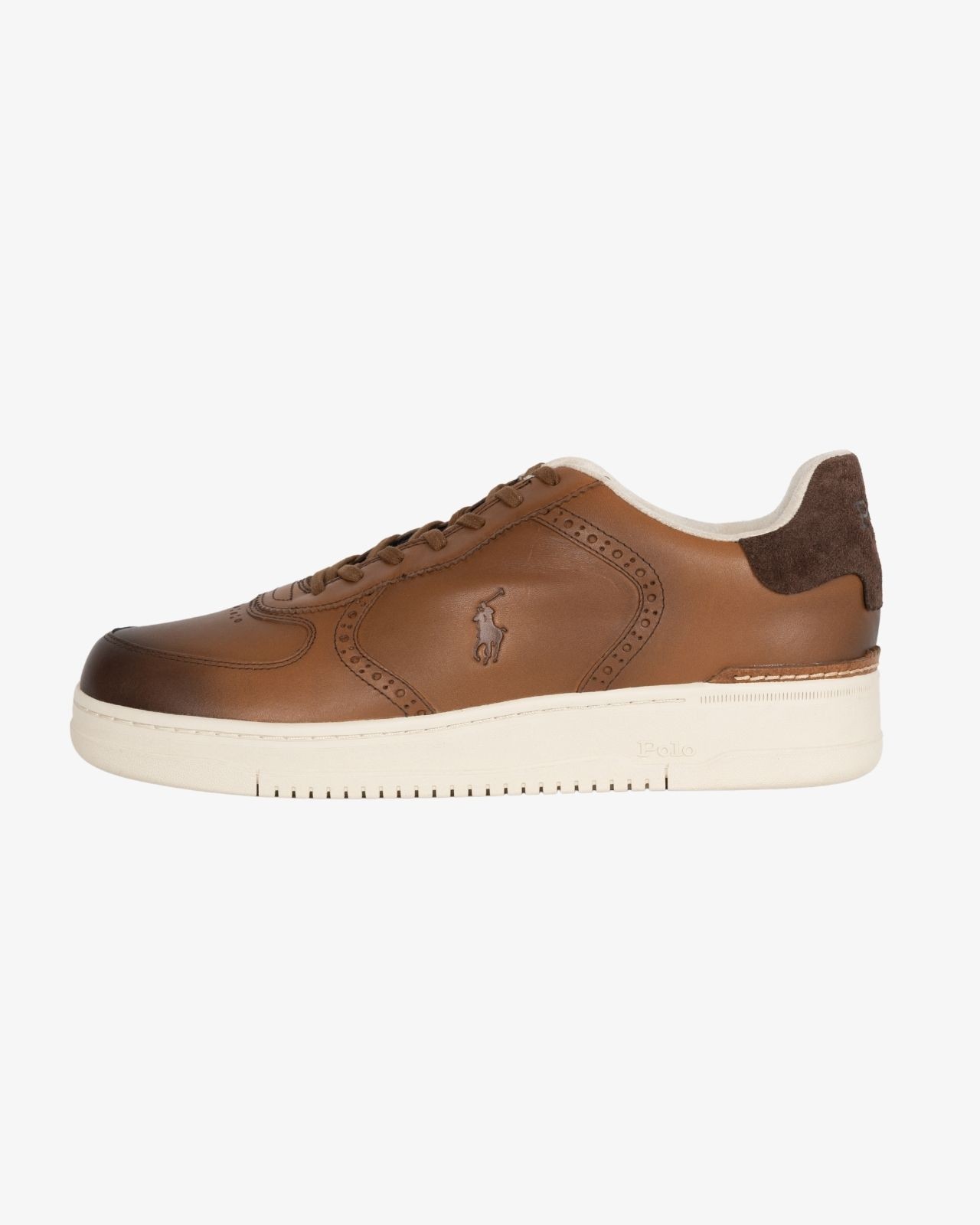 Sneakers Master Court grande taille marron