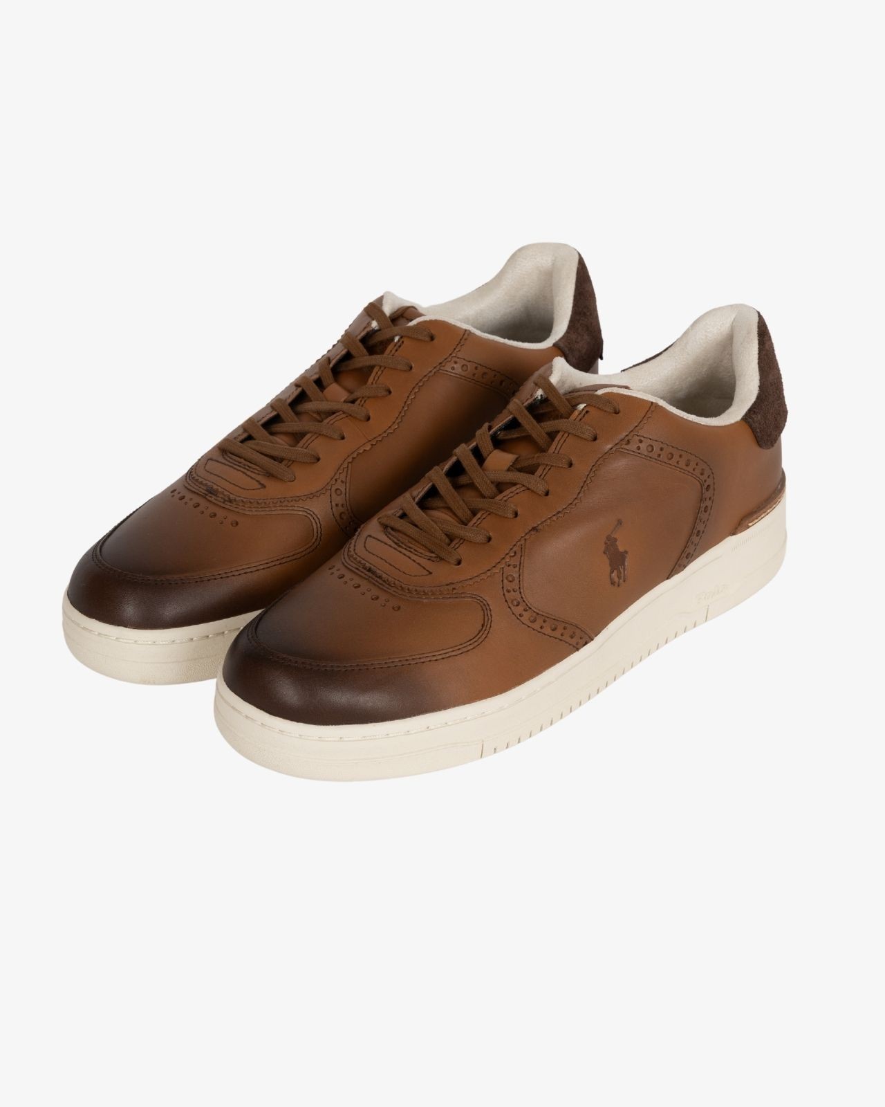 Sneakers Master Court grande taille marron
