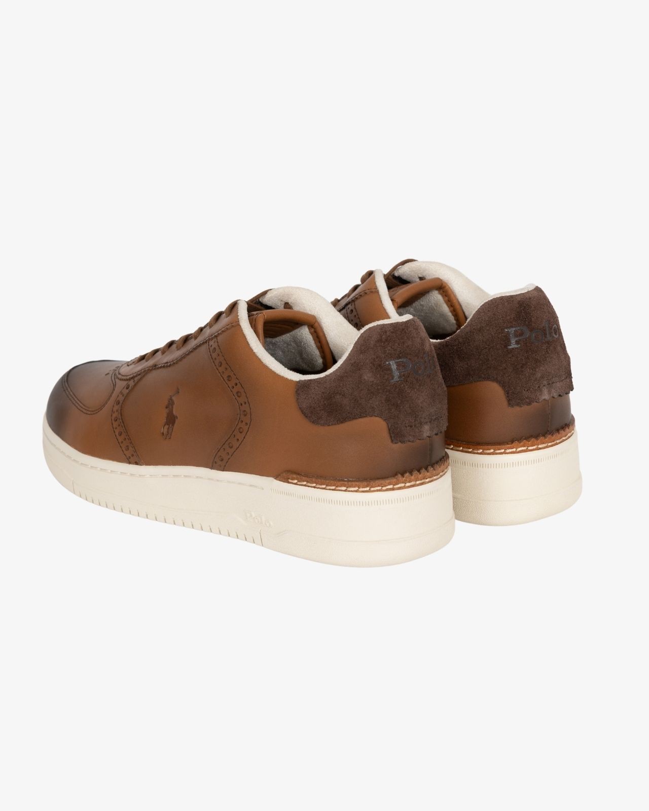 Sneakers Master Court grande taille marron