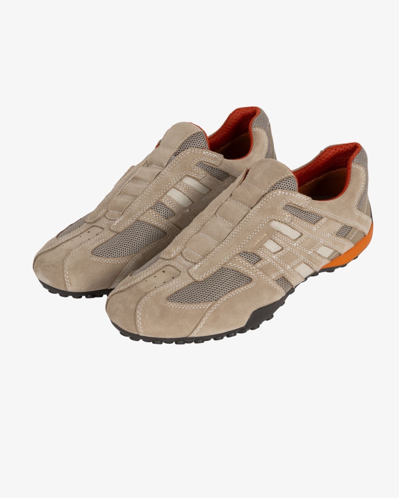 Chaussures Snake élastiques grande taille beige