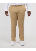 Pantalon chino Genua grande taille camel