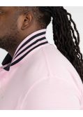 Polo piqué grande taille rose