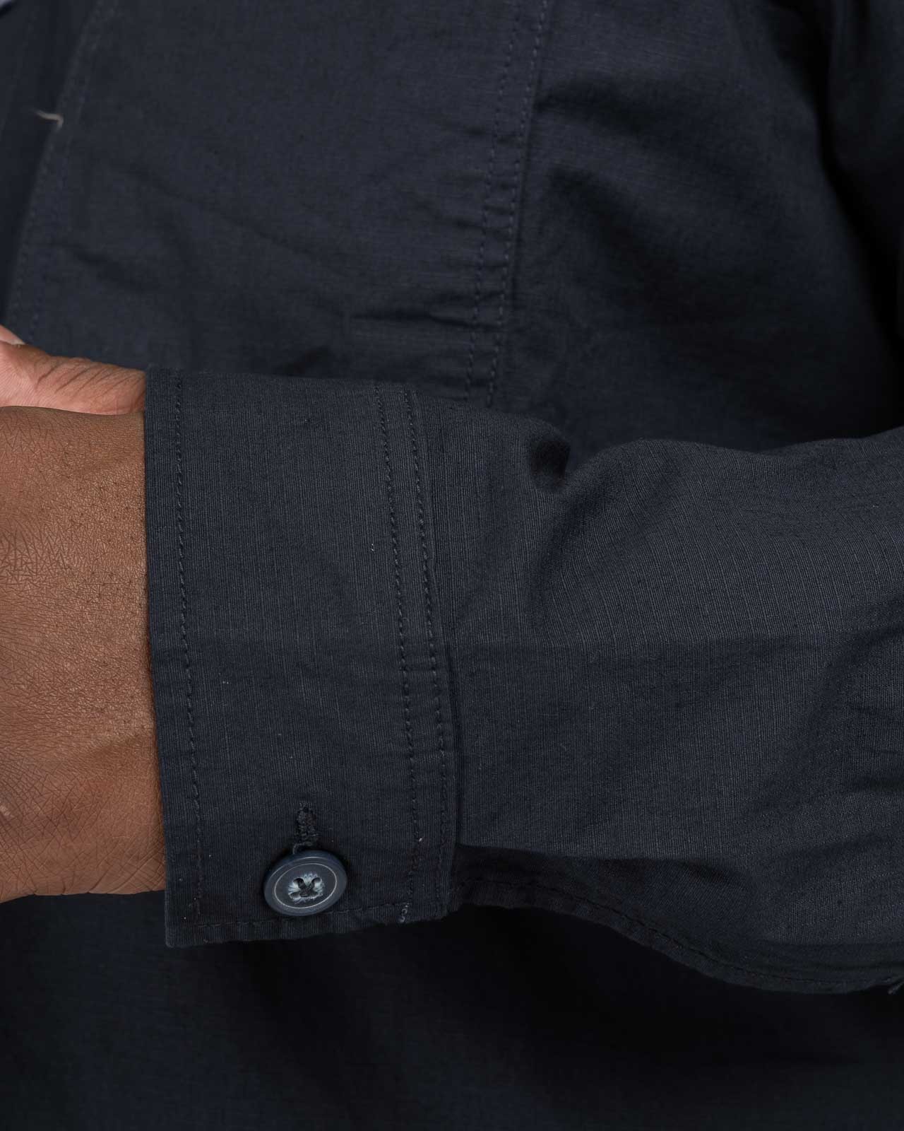 Surchemise grande taille bleu marine