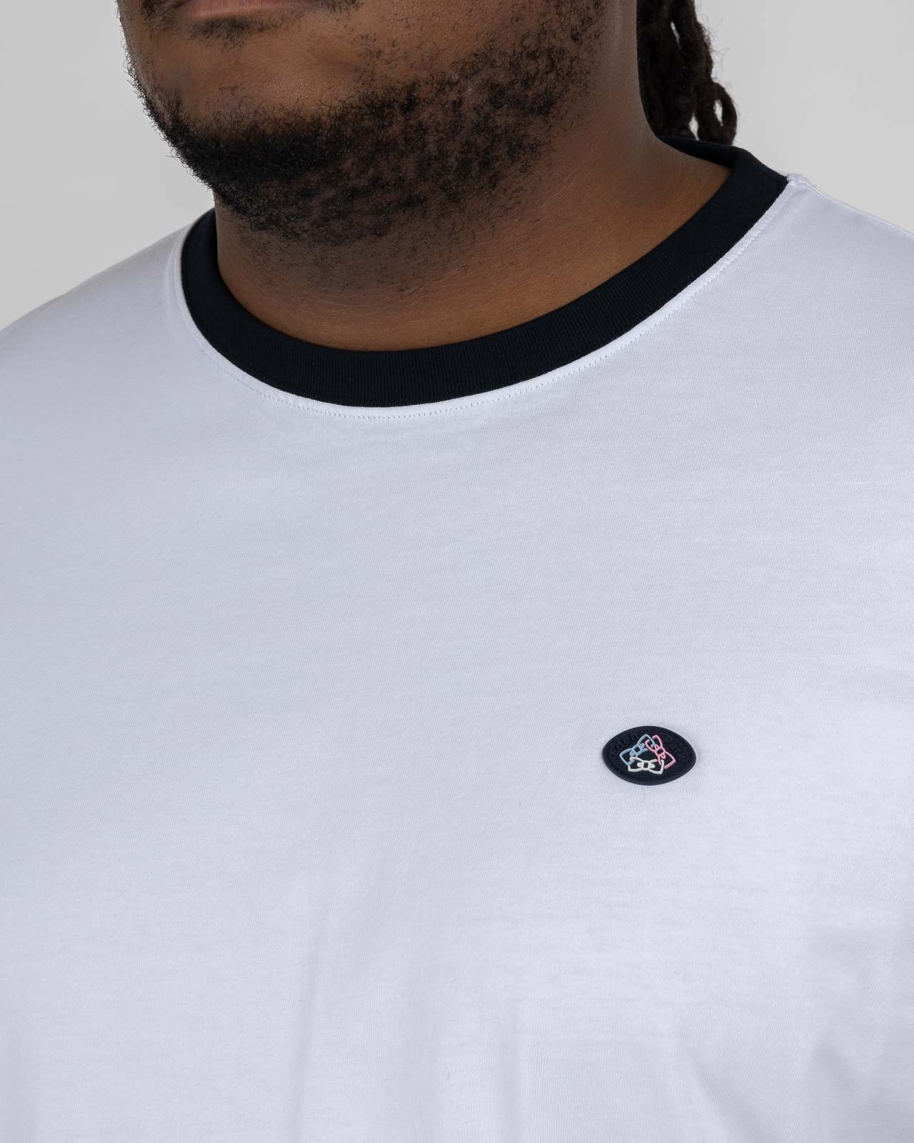 T-shirt grande taille blanc