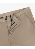 Pantalon de ville grande taille beige