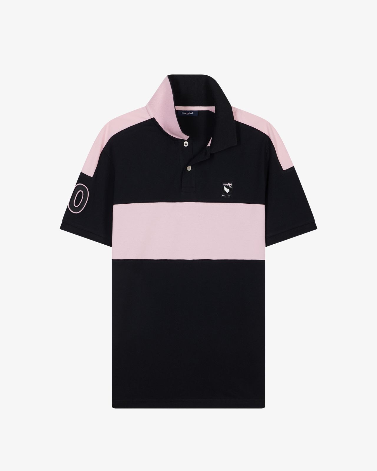 Polo piqué grande taille rose