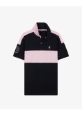 Polo piqué grande taille rose