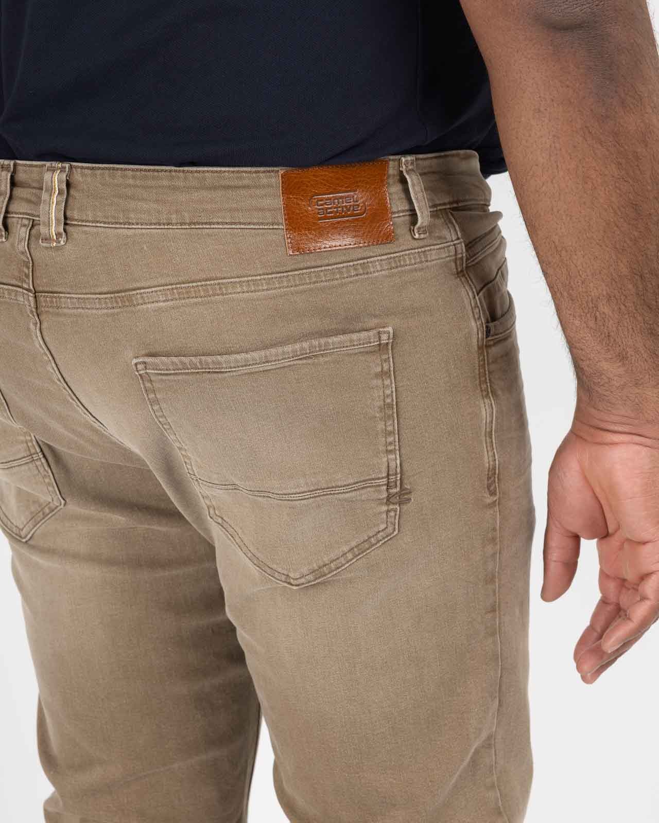 Jeans Madison grande taille beige