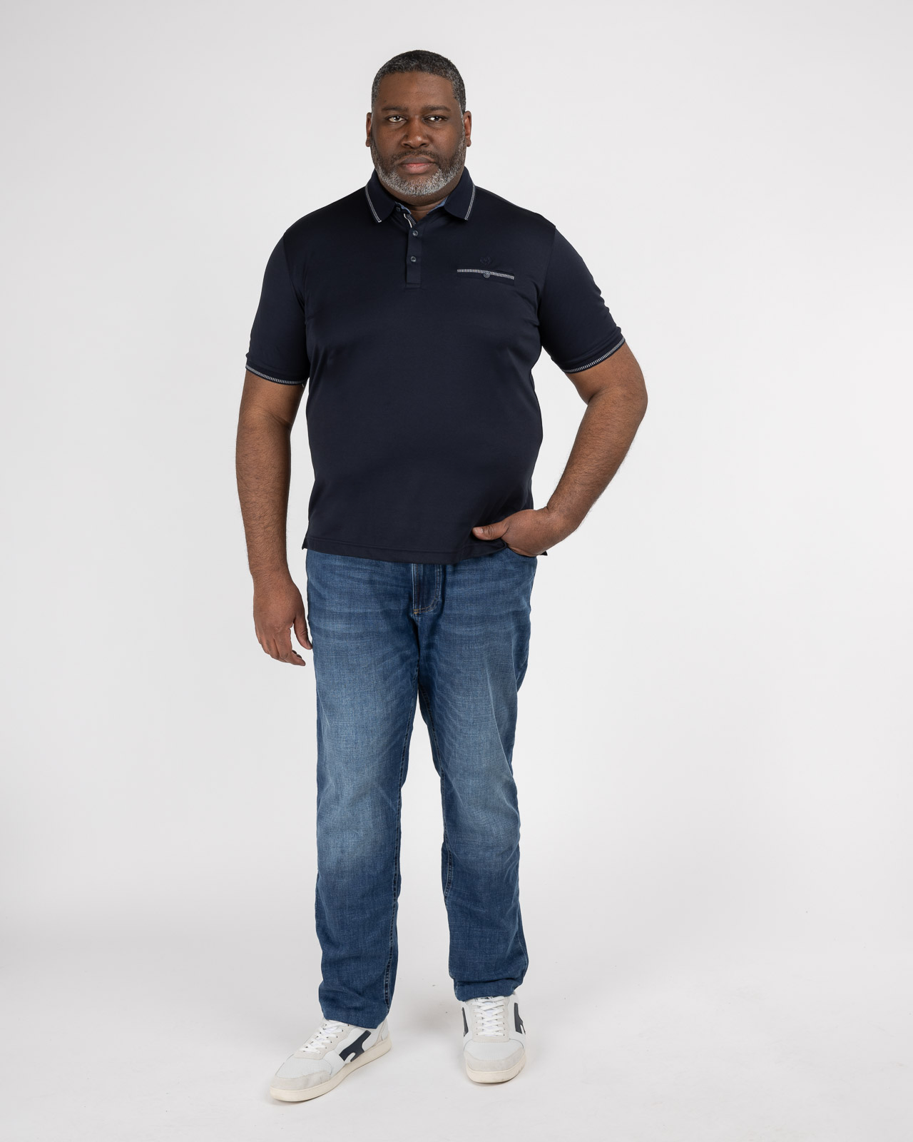 Jeans Houston grande taille bleu stone