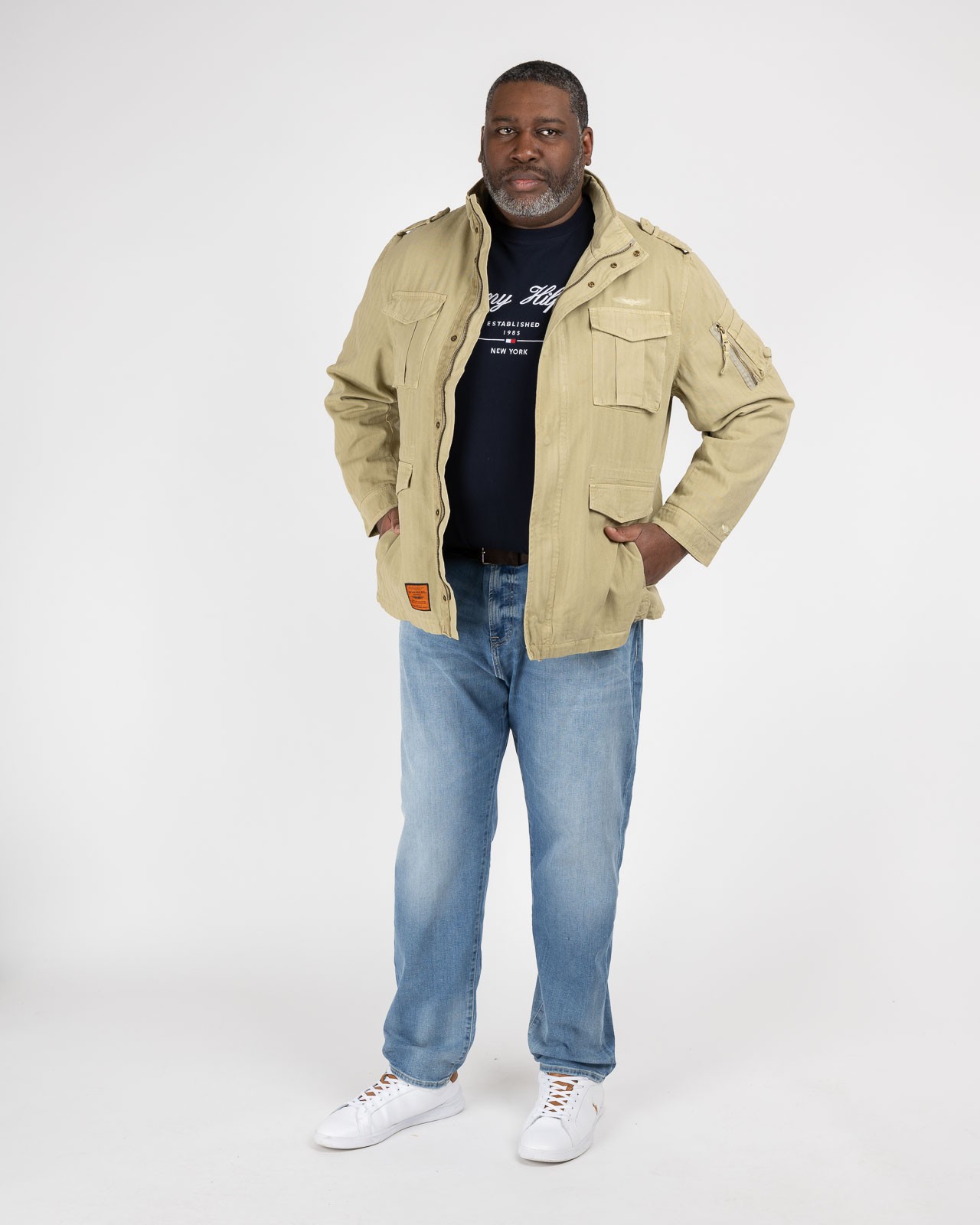 Saharienne grande taille beige