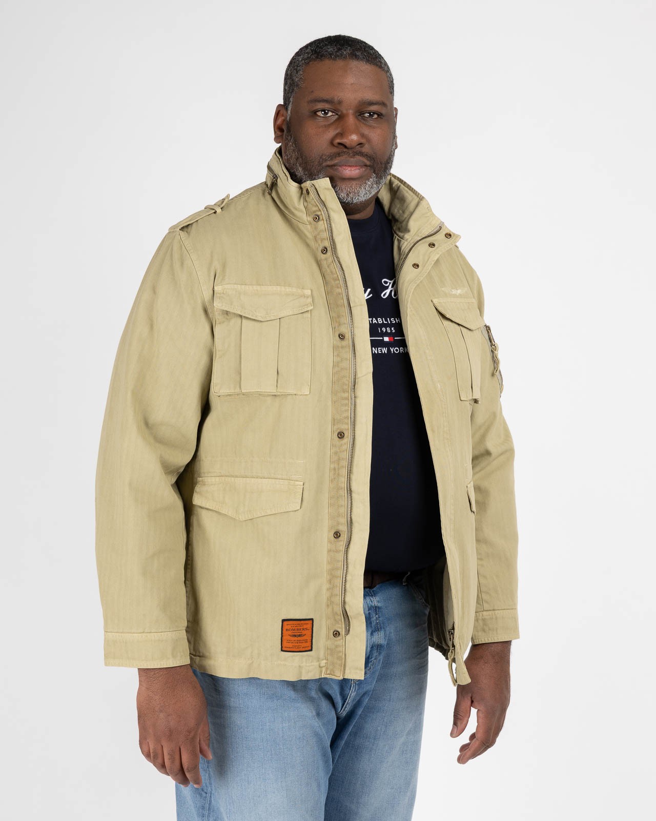 Saharienne grande taille beige