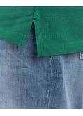 Polo piqué grande taille vert