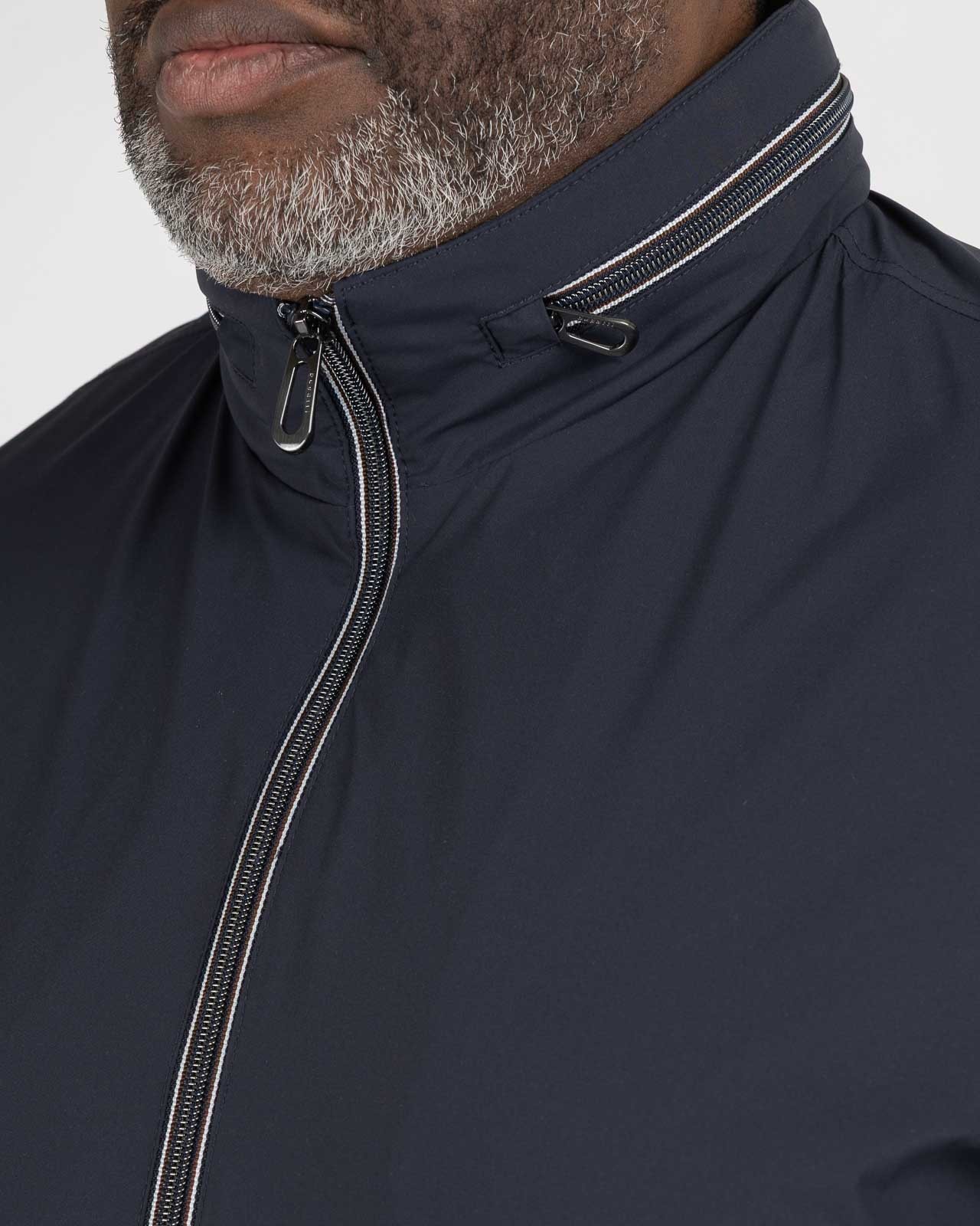 Blouson Flexcity grande taille bleu marine