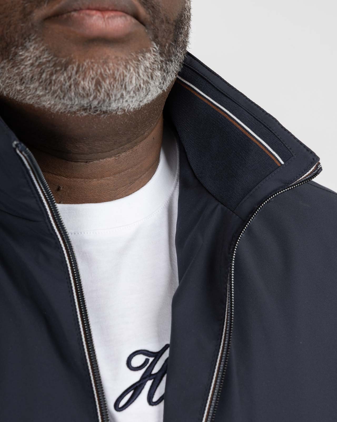 Blouson Flexcity grande taille bleu marine