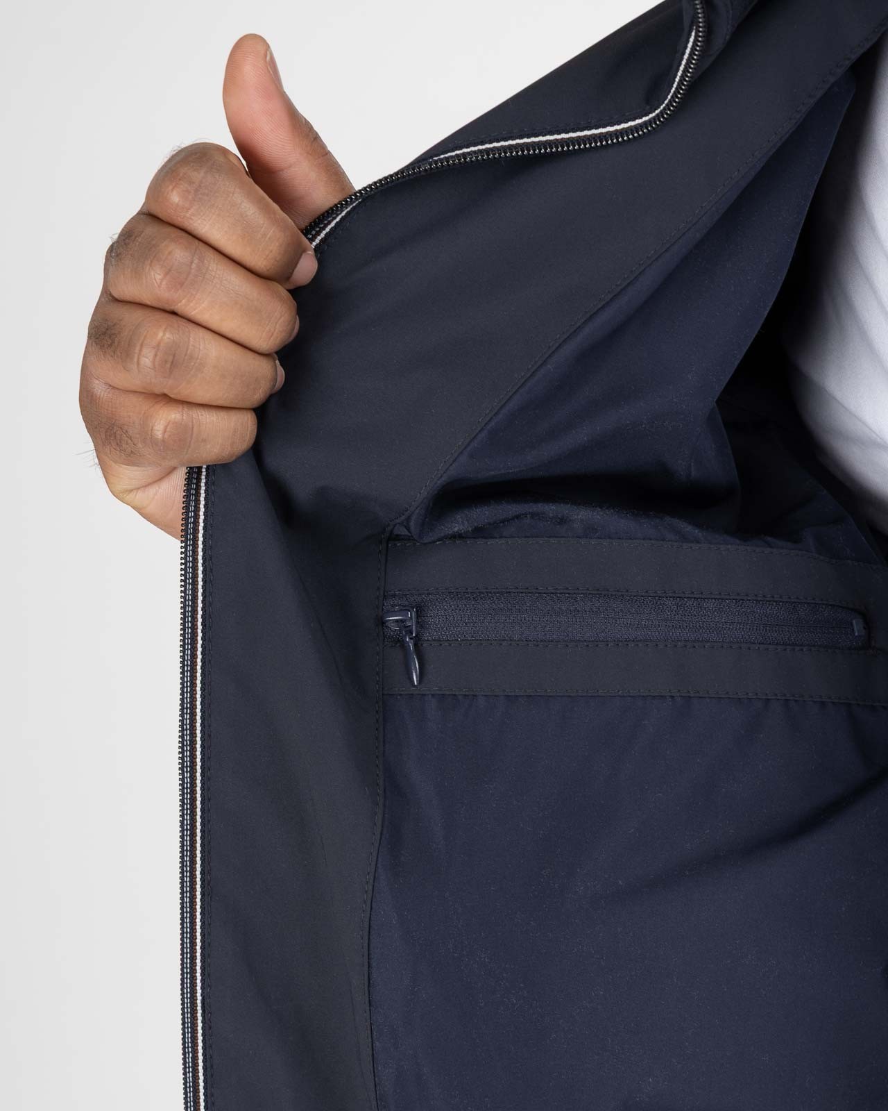 Blouson Flexcity grande taille bleu marine