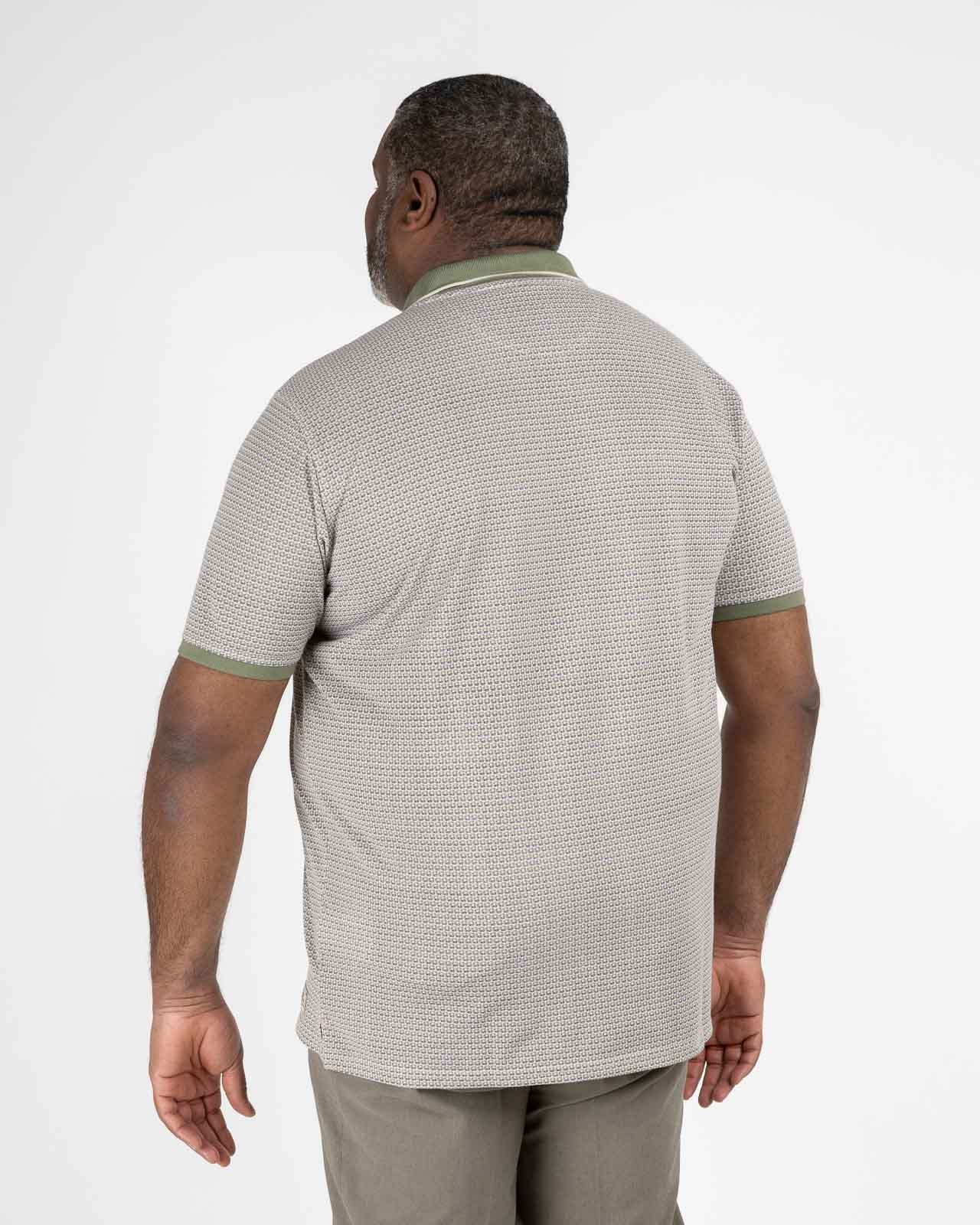 Polo grande taille vert