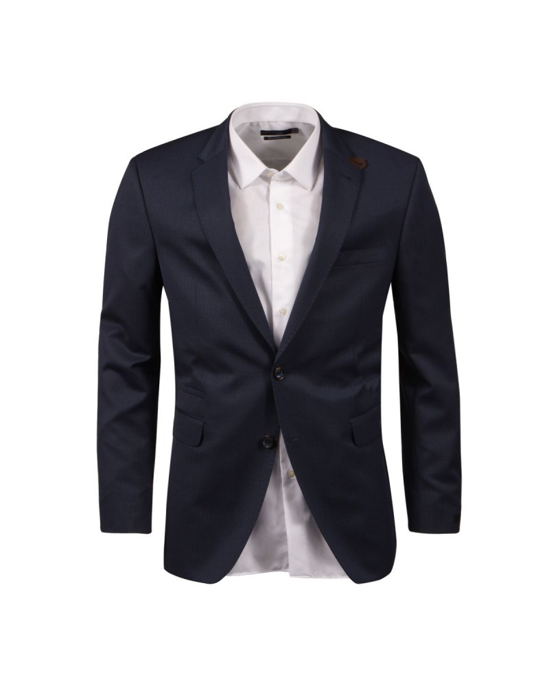 Veste micro dessin bleue pour Homme Grand: du 54 au 60