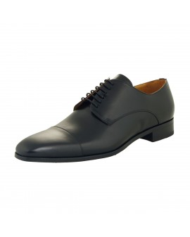 Chaussures derby noires : grande taille jusqu'au 49