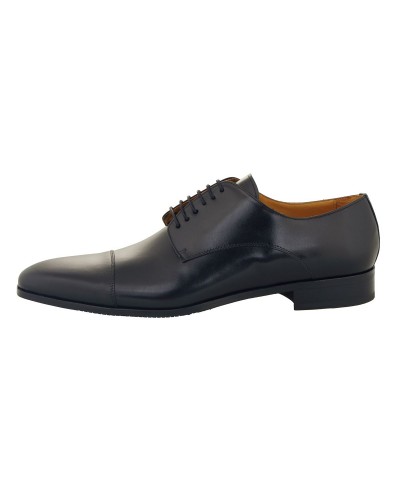 Chaussures derby noires : grande taille jusqu'au 49