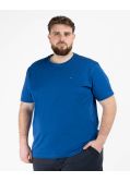 T-shirt grande taille bleu