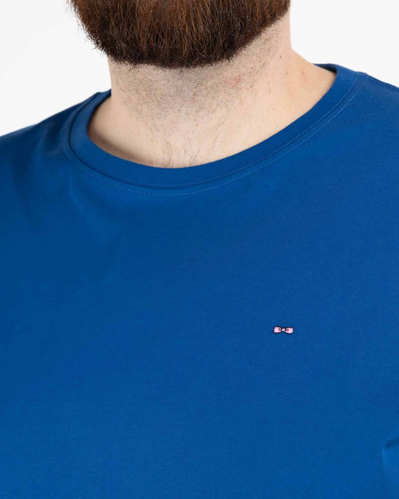 T-shirt grande taille bleu