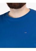 T-shirt grande taille bleu