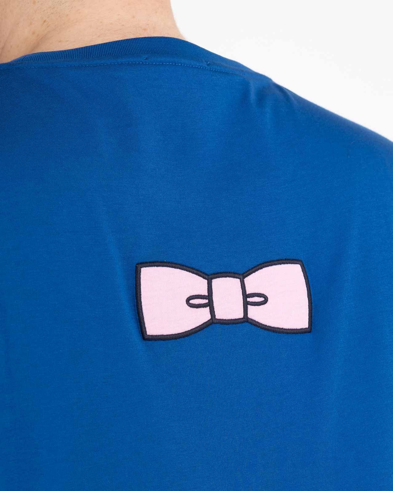 T-shirt grande taille bleu