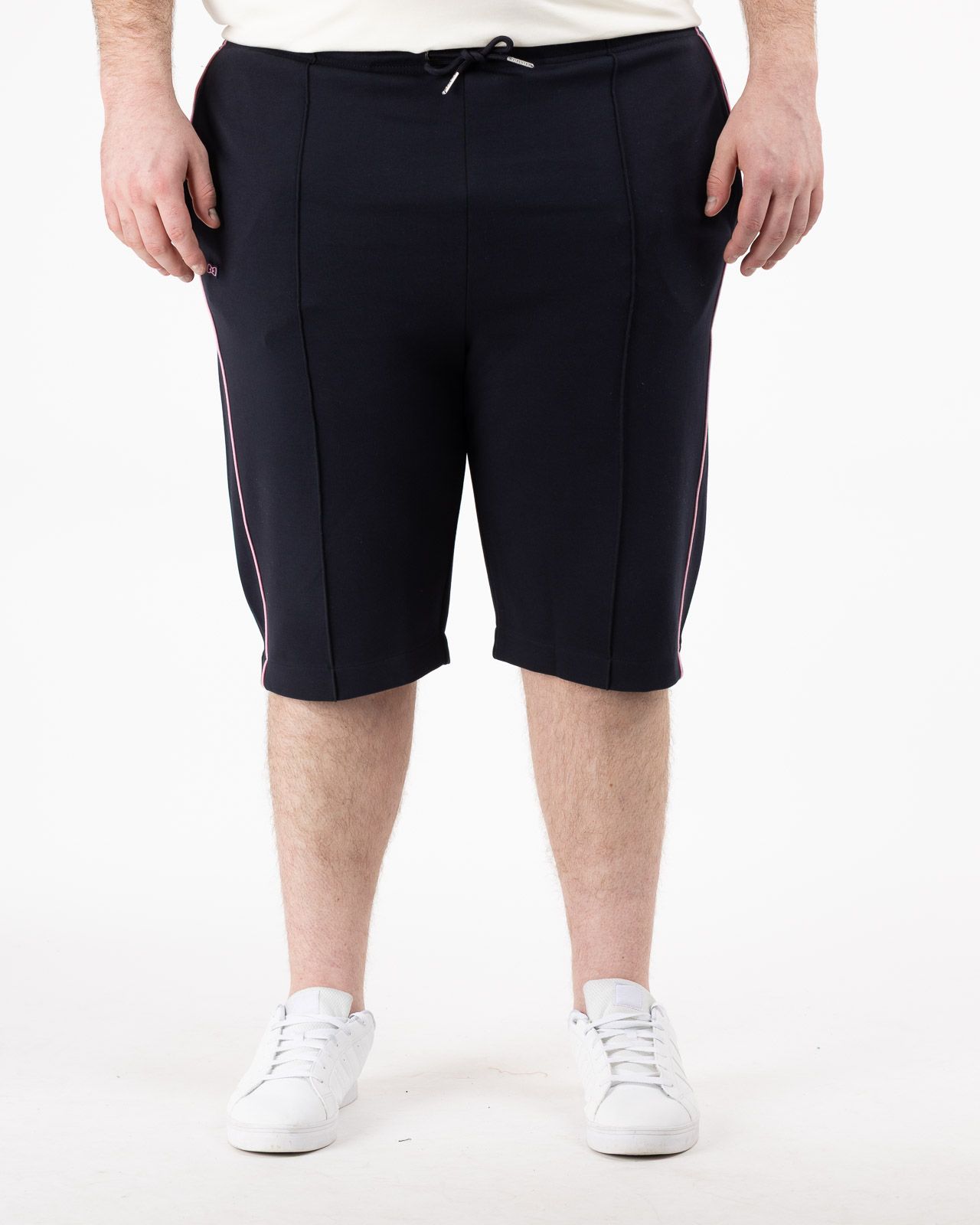 Short de survêtement grande taille bleu marine
