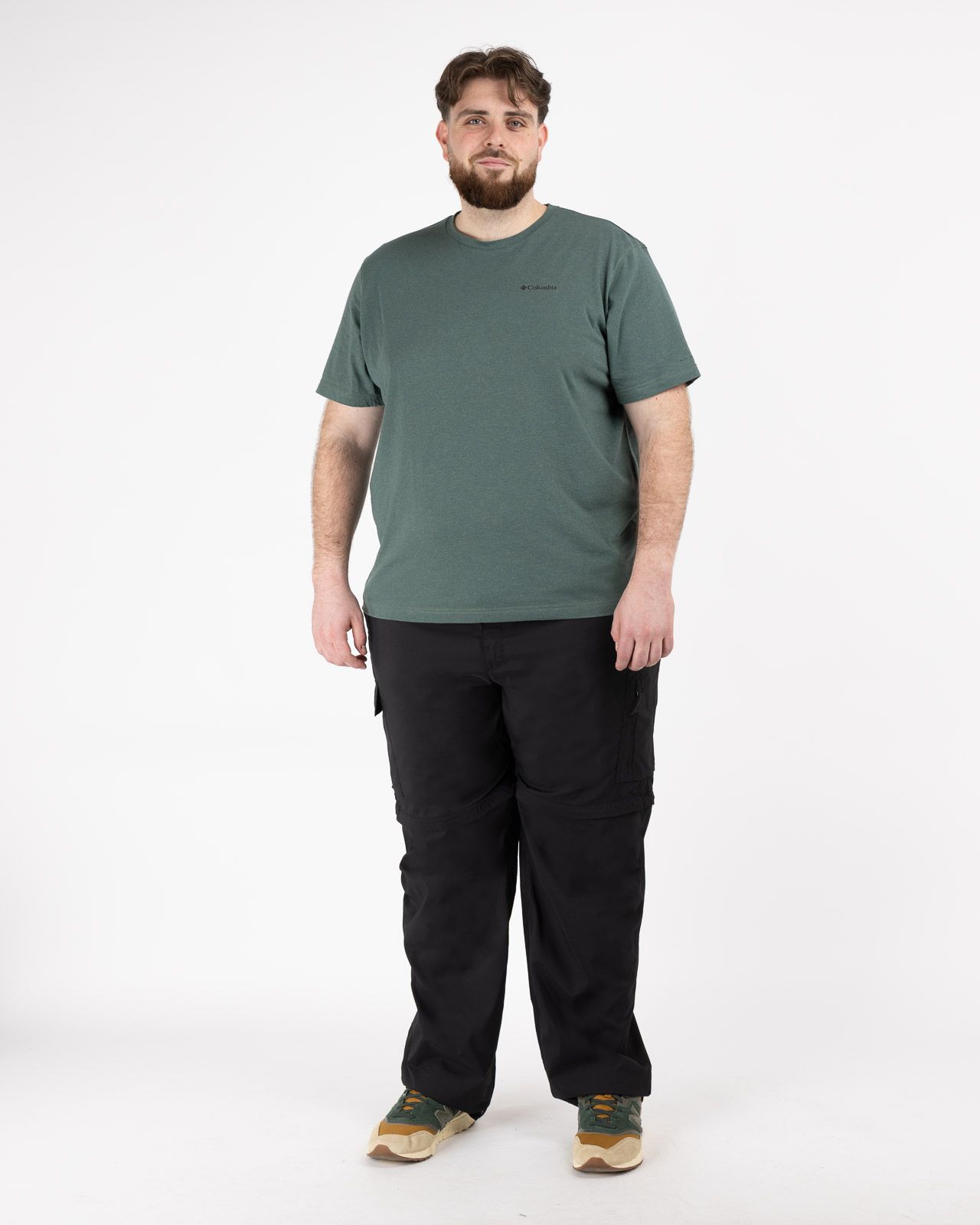 Pantalon convertible Ridge grande taille noir