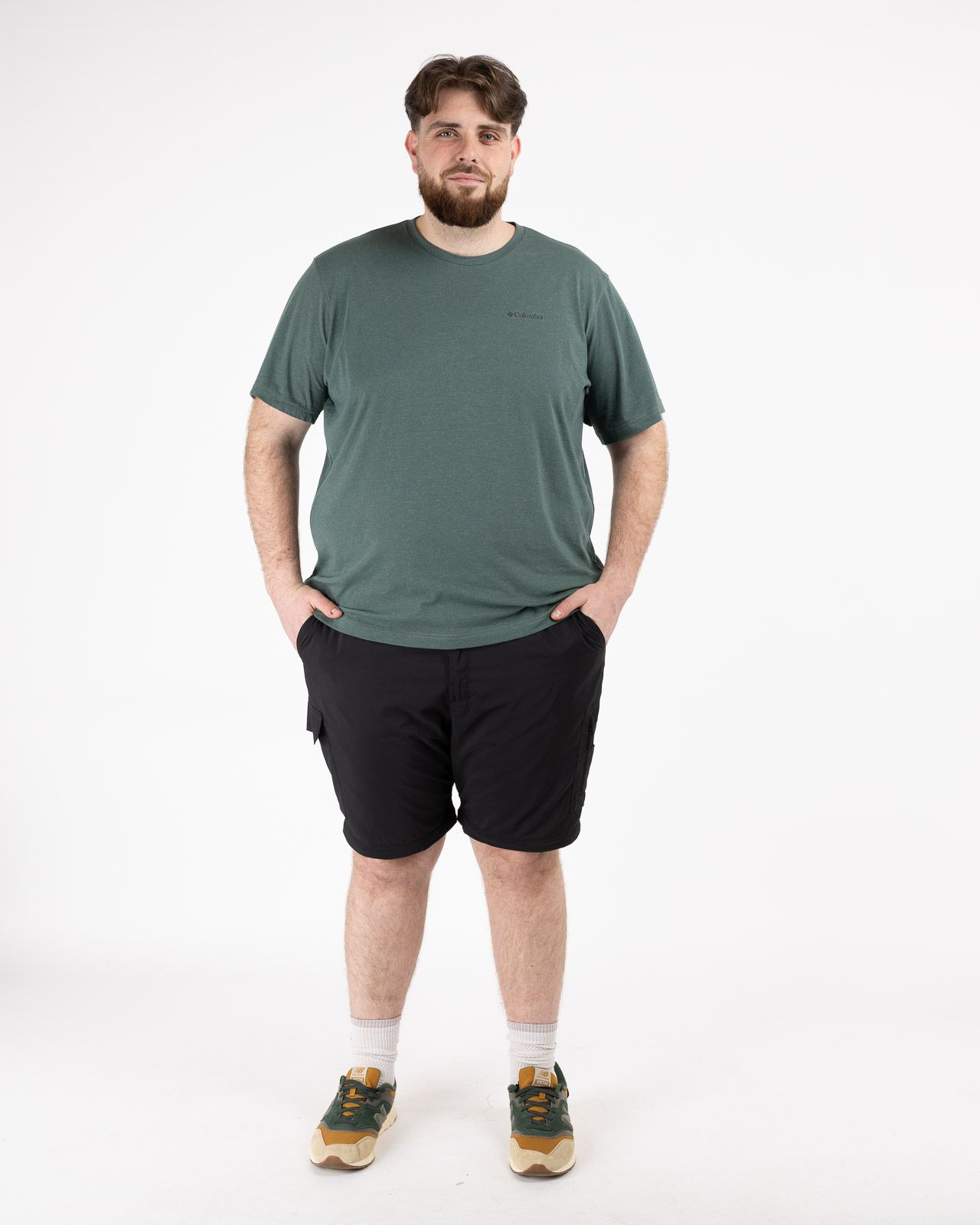 Pantalon convertible Ridge grande taille noir