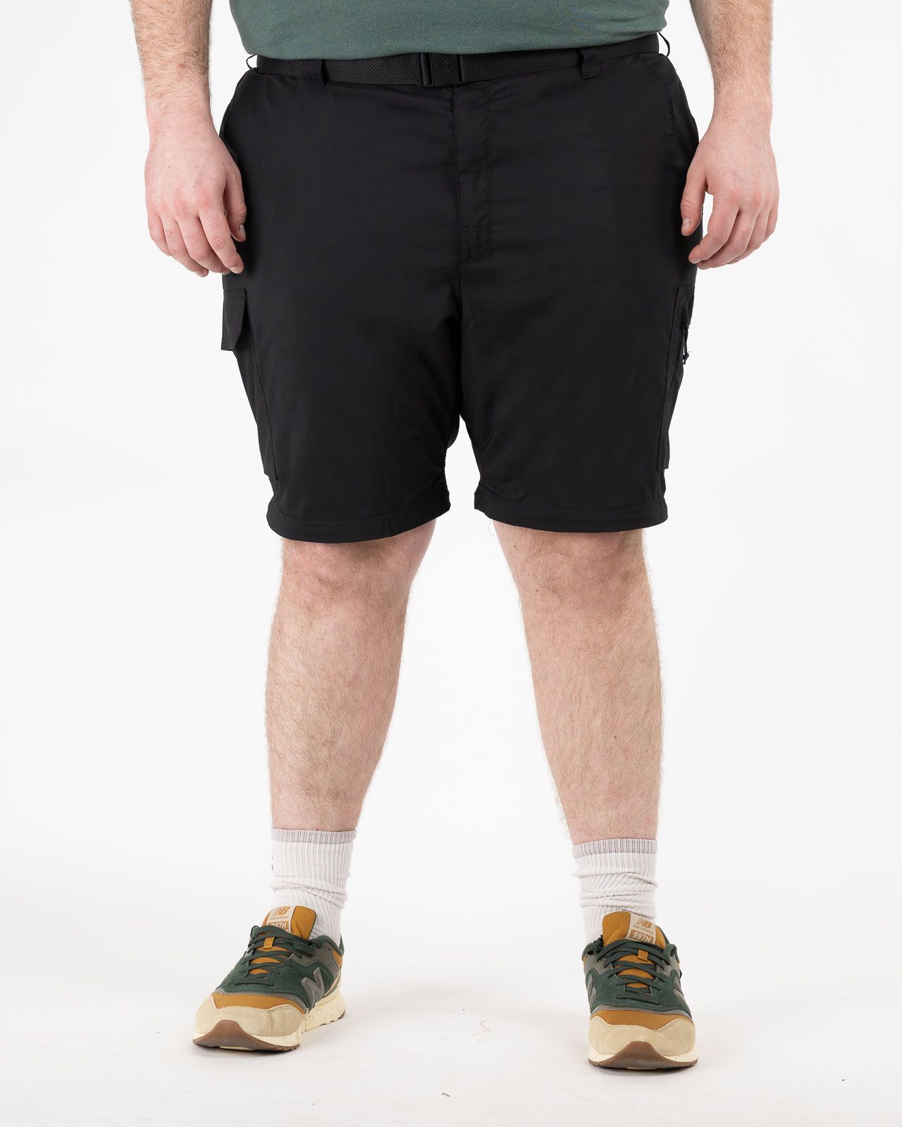 Pantalon convertible Ridge grande taille noir