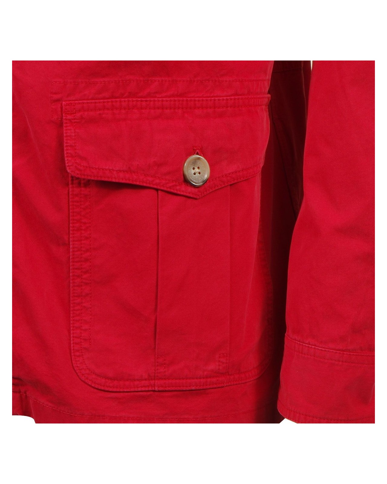 Saharienne rouge : grande taille du 2XL au 5XL