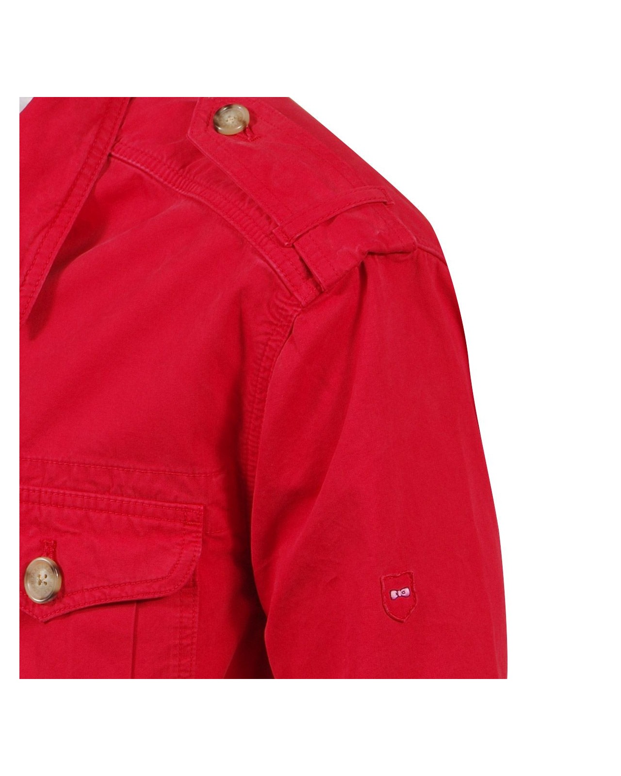 Saharienne rouge : grande taille du 2XL au 5XL