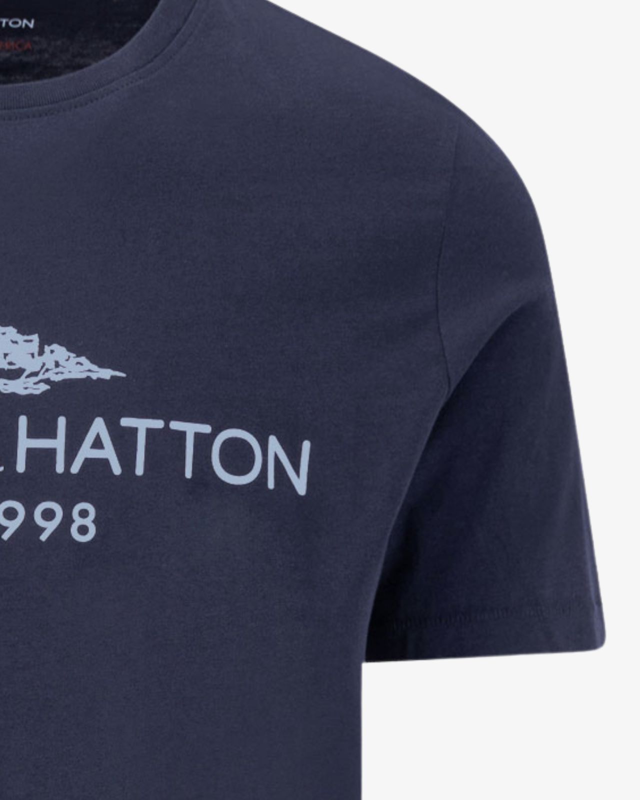 T-shirt pour homme grand bleu marine